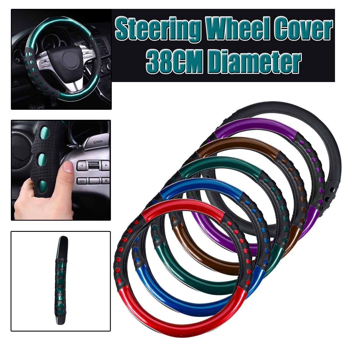 38cm-Leatherette-Anti-Slip-Resistance-Universal-Steering-Wheel-Covers-Car-Auto-Accessories-Decoratio-1529303