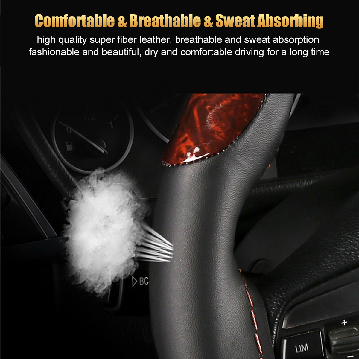 38cm-Microfiber-Leather-Braiding-Car-Steering-Wheel-Case-Cover-Sports-Style-1749309