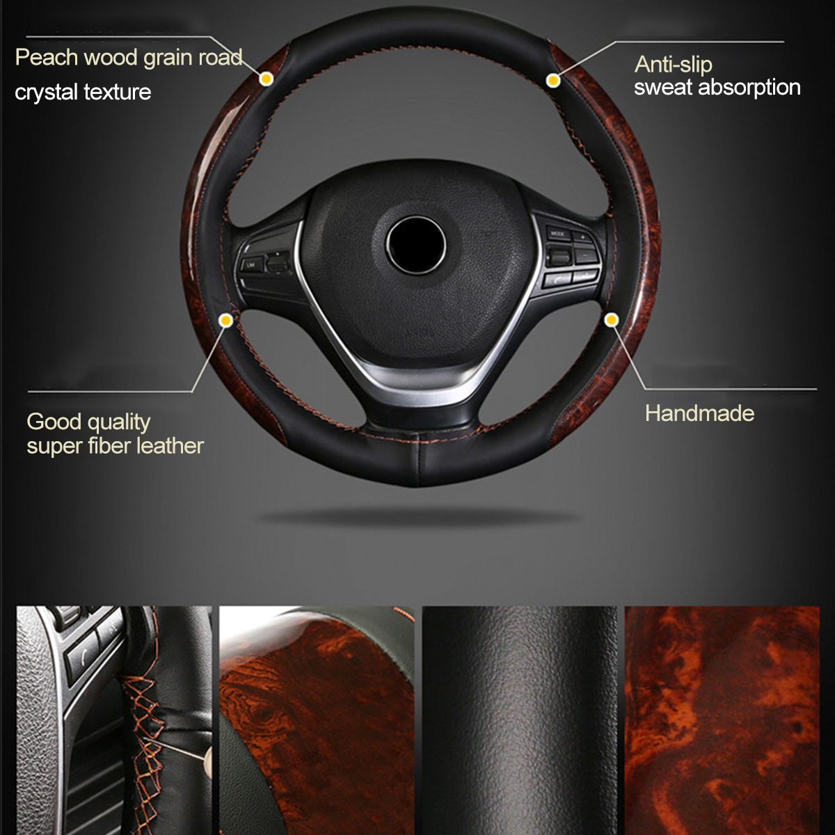 38cm-Microfiber-Leather-Car-Steering-Wheel-Case-Cover-Braiding-With-Needles-Thread-1749310