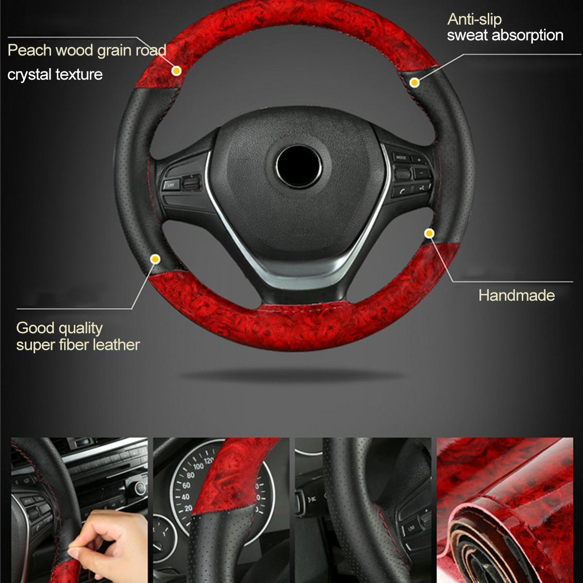 38cm-Microfiber-Leather-Car-Steering-Wheel-Case-Cover-Braiding-With-Needles-Thread-1749312