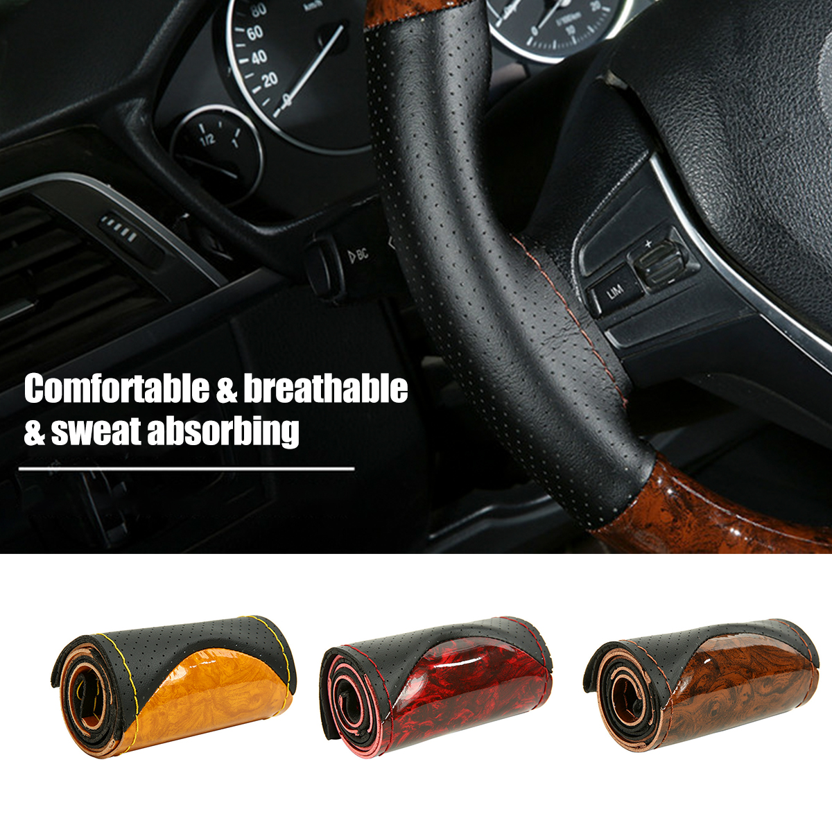 38cm-Microfiber-Leather-Car-Steering-Wheel-Case-Cover-Braiding-With-Needles-Thread-1749313