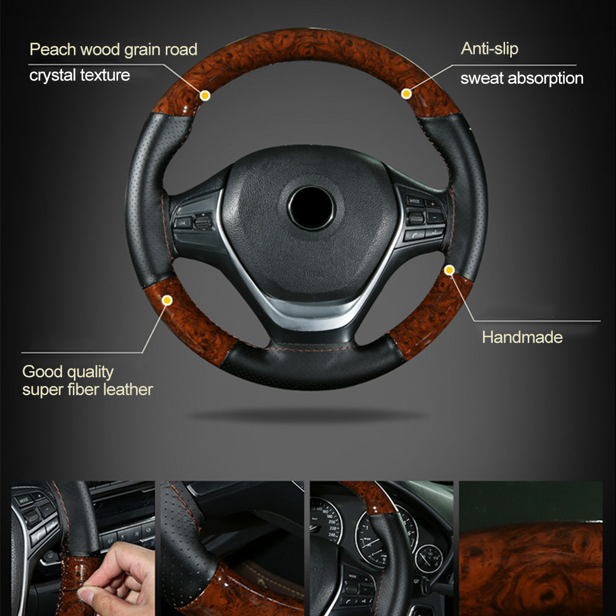 38cm-Microfiber-Leather-Car-Steering-Wheel-Case-Cover-Braiding-With-Needles-Thread-1749313