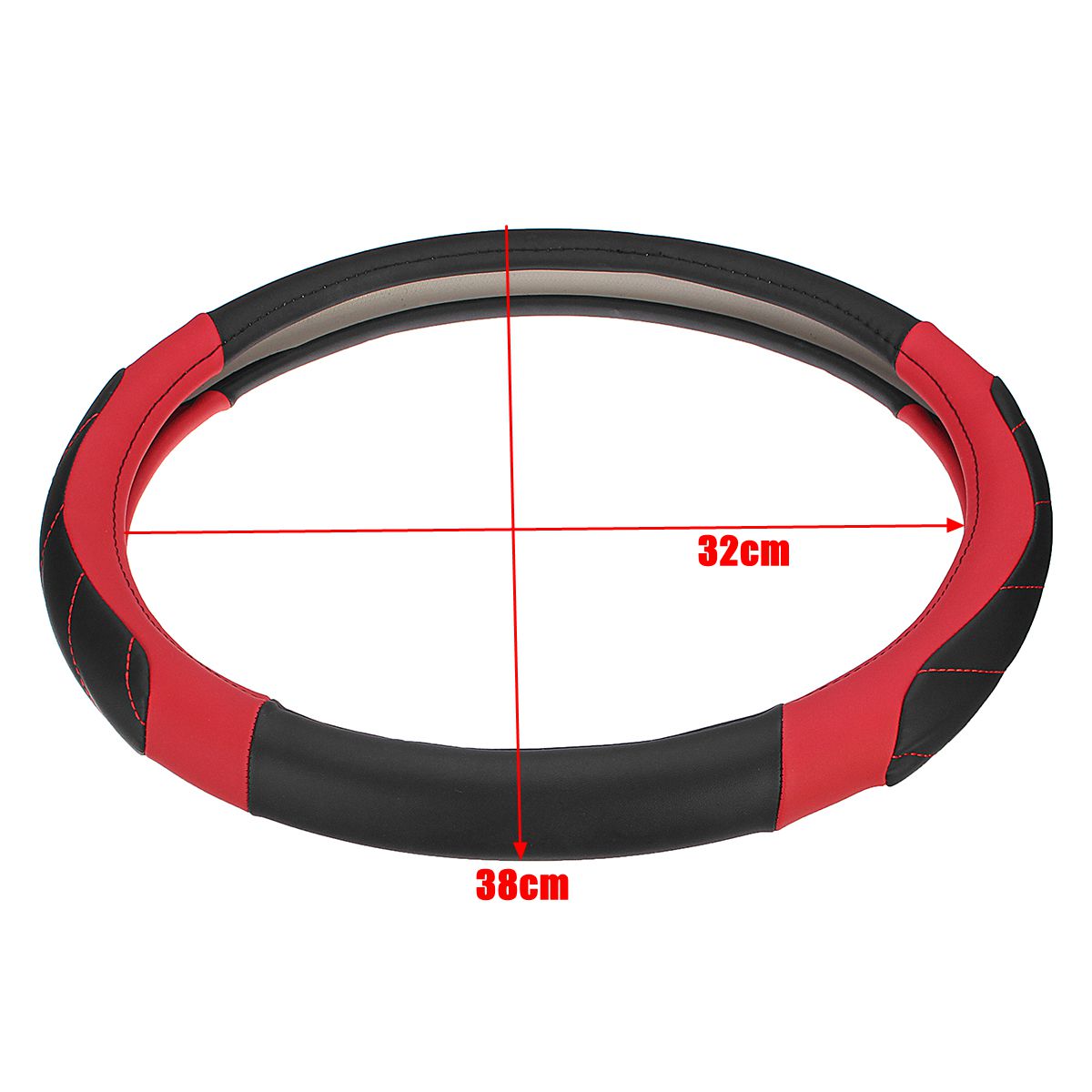 38cm-Universal-Leather-Sport-Car-Auto-Steering-Wheel-Covers-Four-Colors-1314414