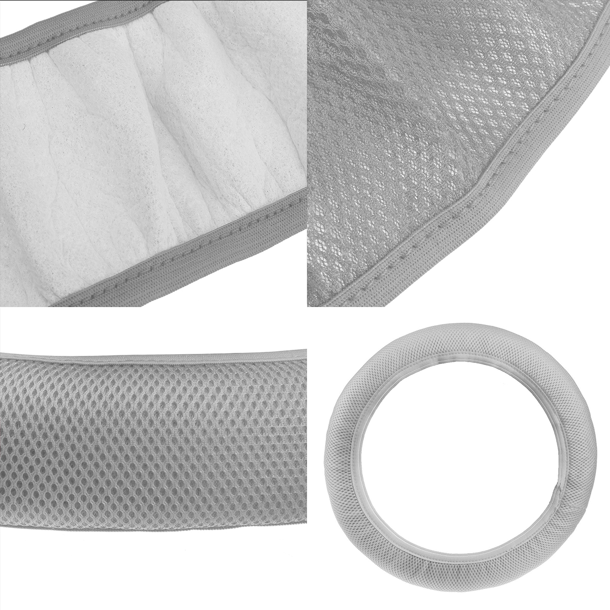 Car-Accessory-Steering-Wheel-Covers-Protector-Universial-Luxury-w-Shoulder-Pads-1656004