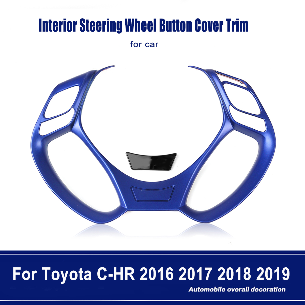 Car-Interior-Steering-Wheel-Button-Covers-Trim-Blue-Decoration-for-Toyota-C-HR-2016-2017-2018-2019-1414813