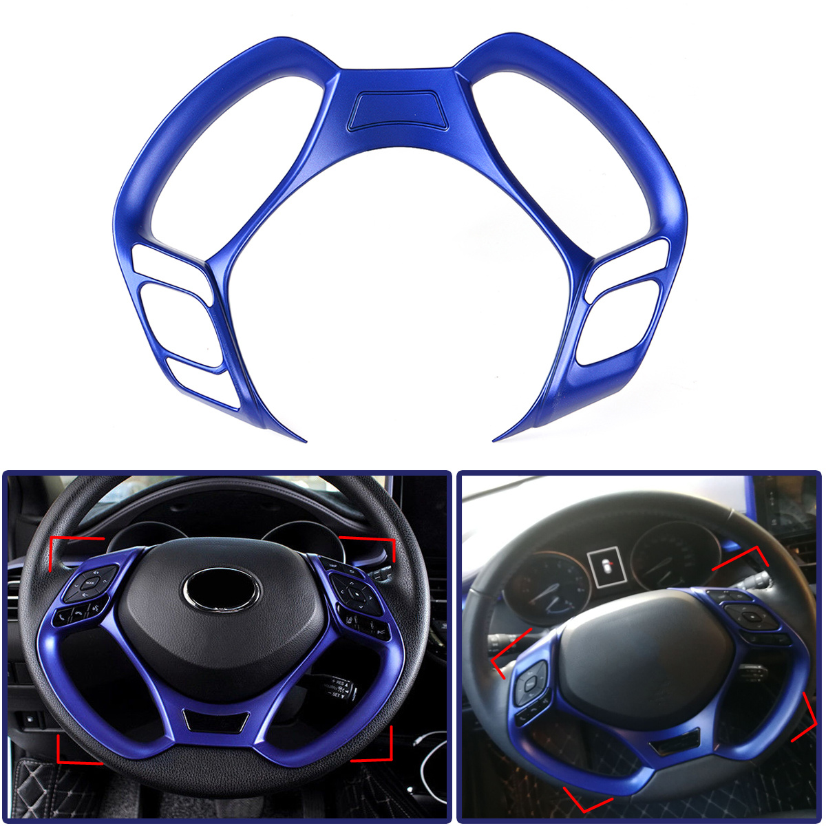 Car-Interior-Steering-Wheel-Button-Covers-Trim-Blue-Decoration-for-Toyota-C-HR-2016-2017-2018-2019-1414813