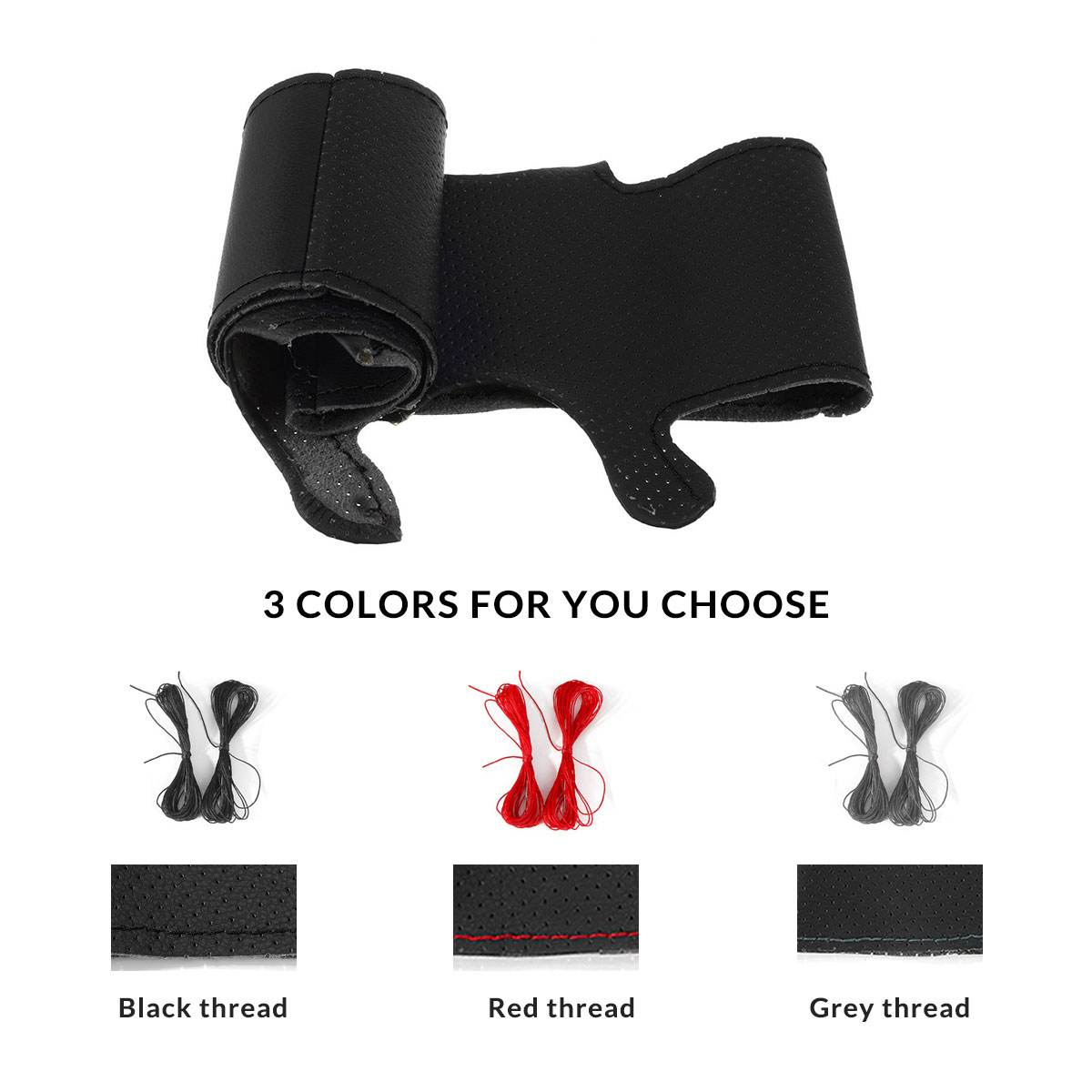 Car-Steering-Wheel-Covers-Wrap-Handsewing-Black-For-Chevrolet-Cruze-2009-2014-1616875