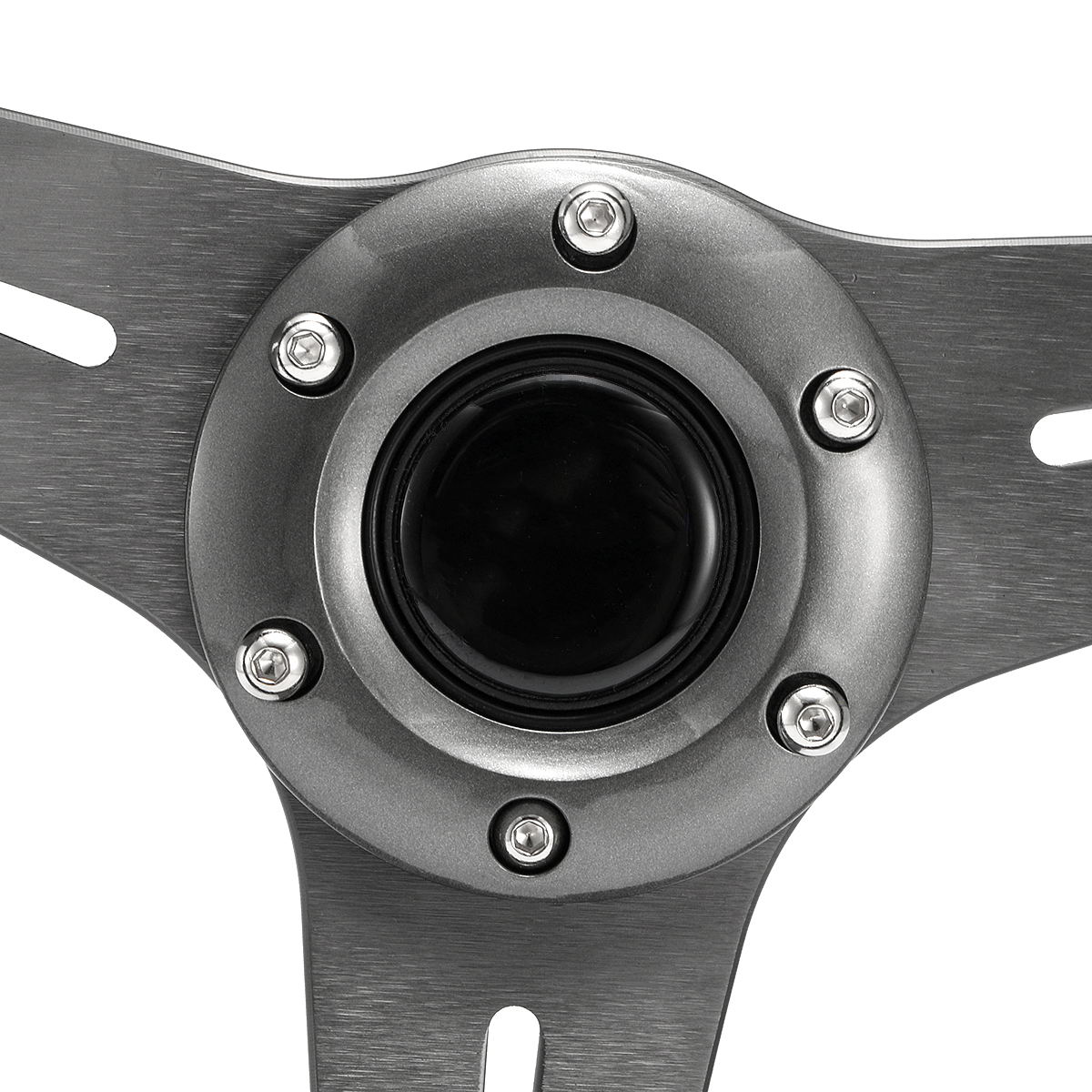 Gussi-Car-Boat-Steering-Wheel-Covers-M450-Chromed-ABS-Inserts-on-Black-Urethane-Rim-1585725