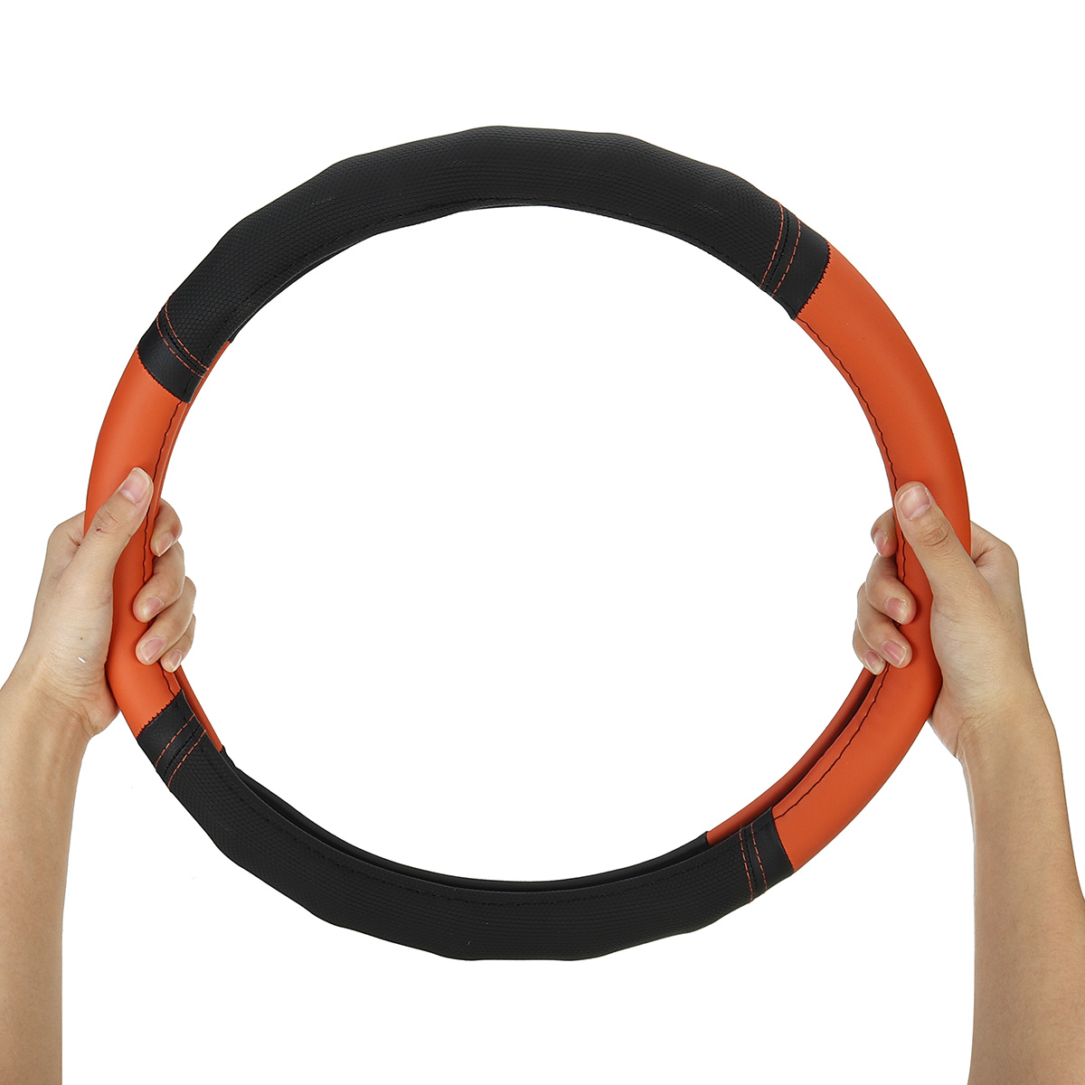 Universal-Car-Steering-Wheel-Cover-Protector-Anti-slip-Breathable-Leather-1796533