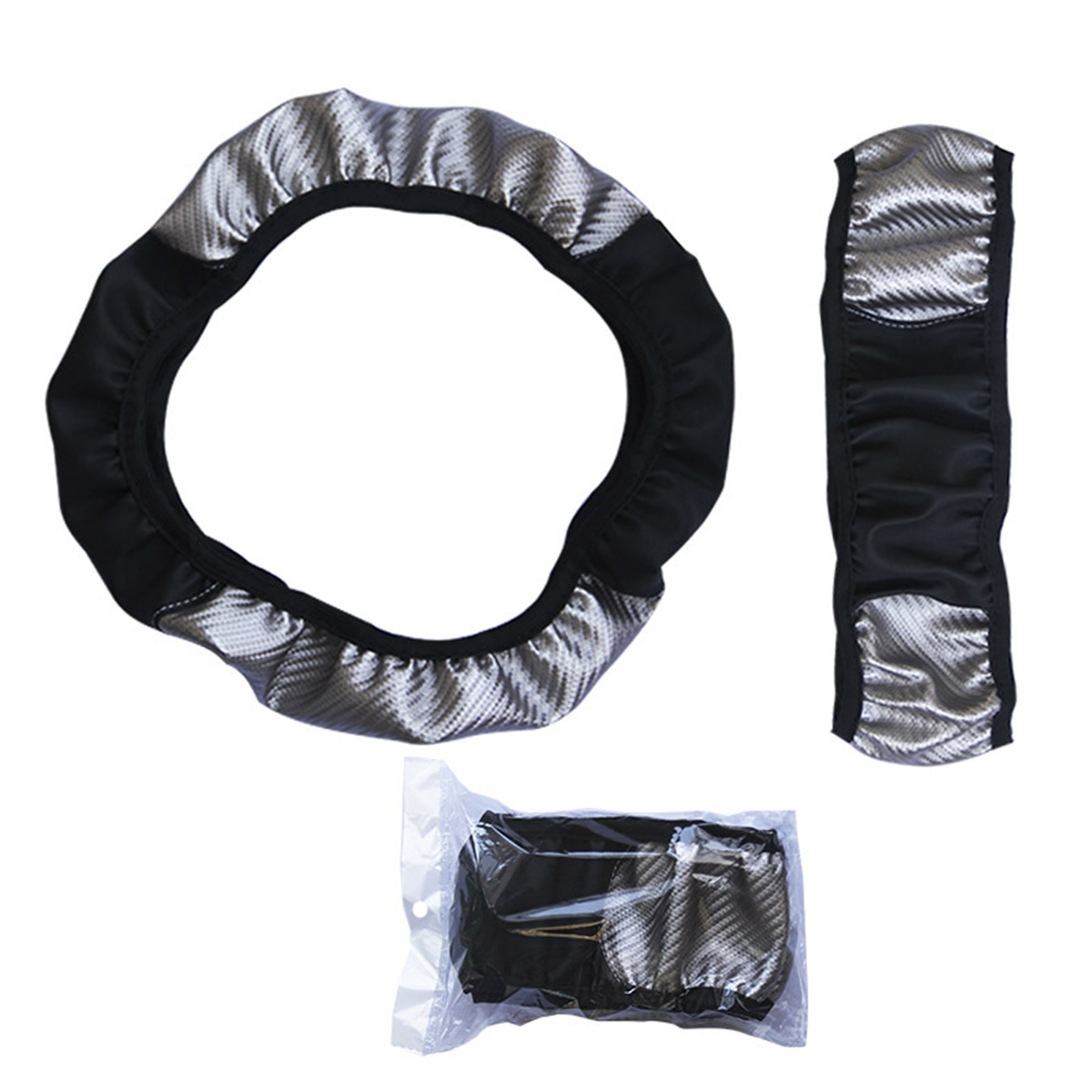 Universal-Carbon-Fiber-PU-Leather-Car-Steering-Wheel-Cover-Protective-1767437