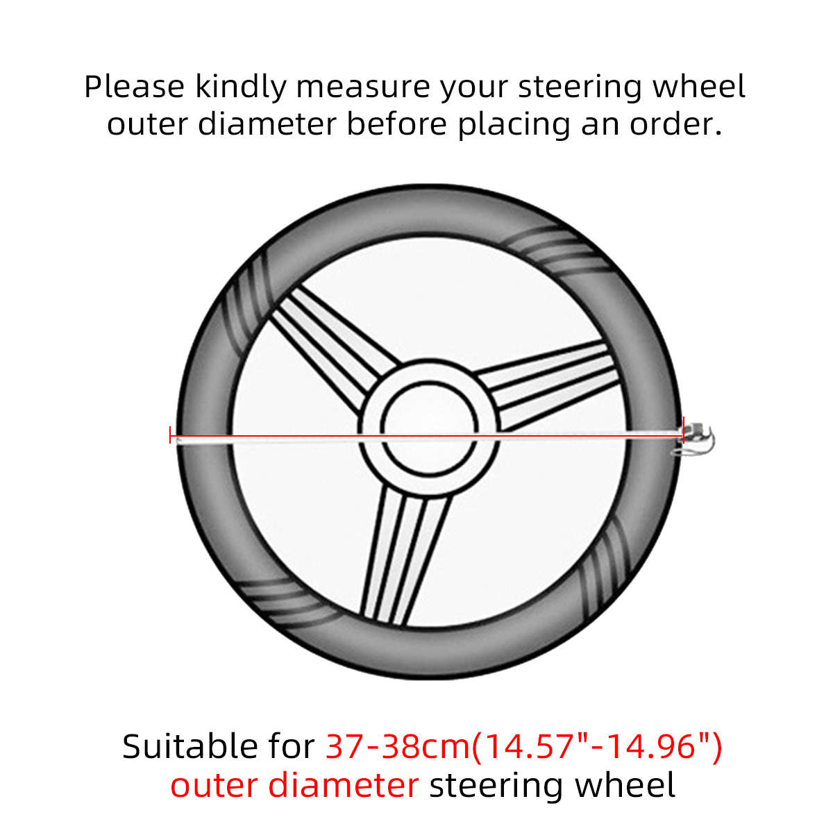 Wood-Grain-Leather-Car-Steering-Wheel-Cover-Protective-Cover-Universal-Non-slip-1763492