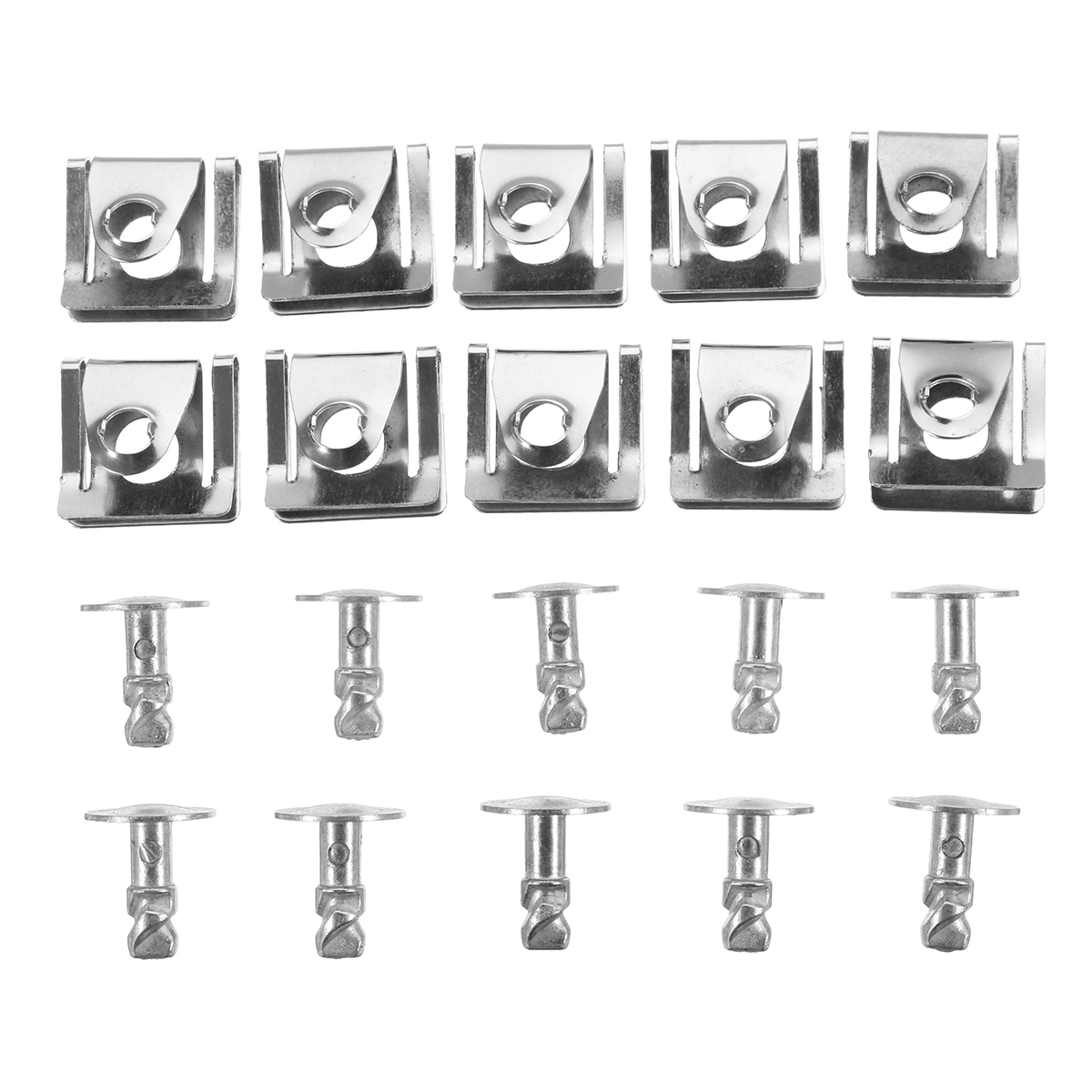 10-Set-Under-Engine-Cover-Kit-Screw-Body-Clip-Full-Set-For-Audi-VW-1403924