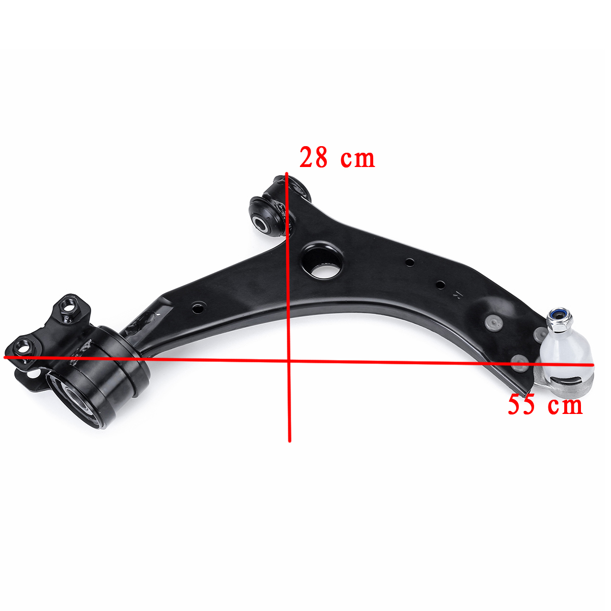 1PC-LeftRight-Steel-Front-Lower-Suspension-Wishbone-Arms-For-Ford-Focus-Mk2-Hatchback-2004-2012-1813025