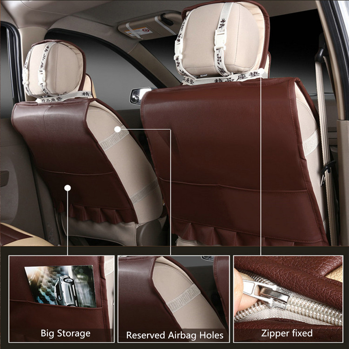 1Pcs-Luxury-Full-Surround-Front-Rear-PU-Leather-Car-Seat-Cover-Cushion-Headrest-Pillow-1327840