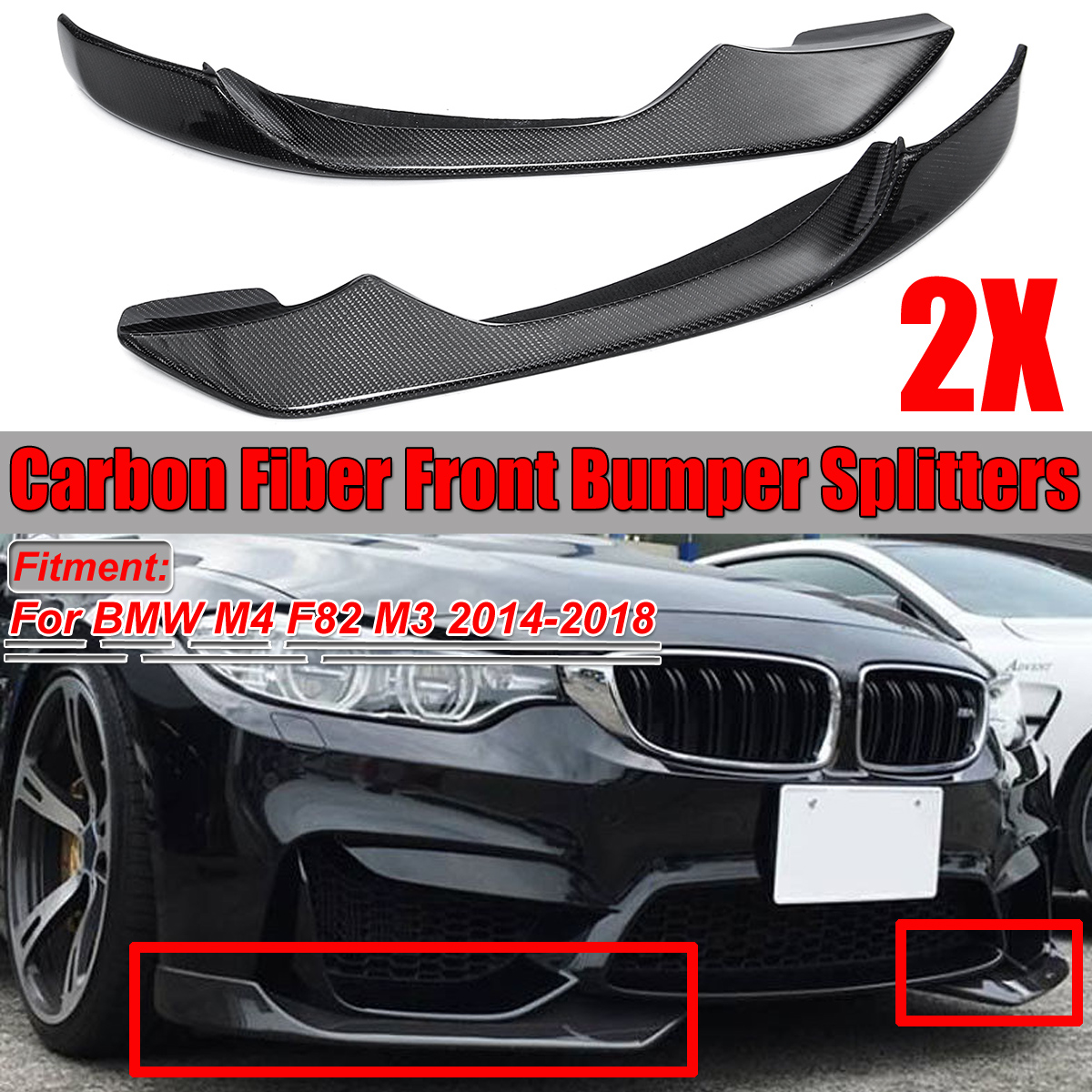 2-Pc-Carbon-Fiber-Front-Bumper-Splitters-Lip-Protector-For-2014-2018-BMW-F80-M3-F82-M4-1536177