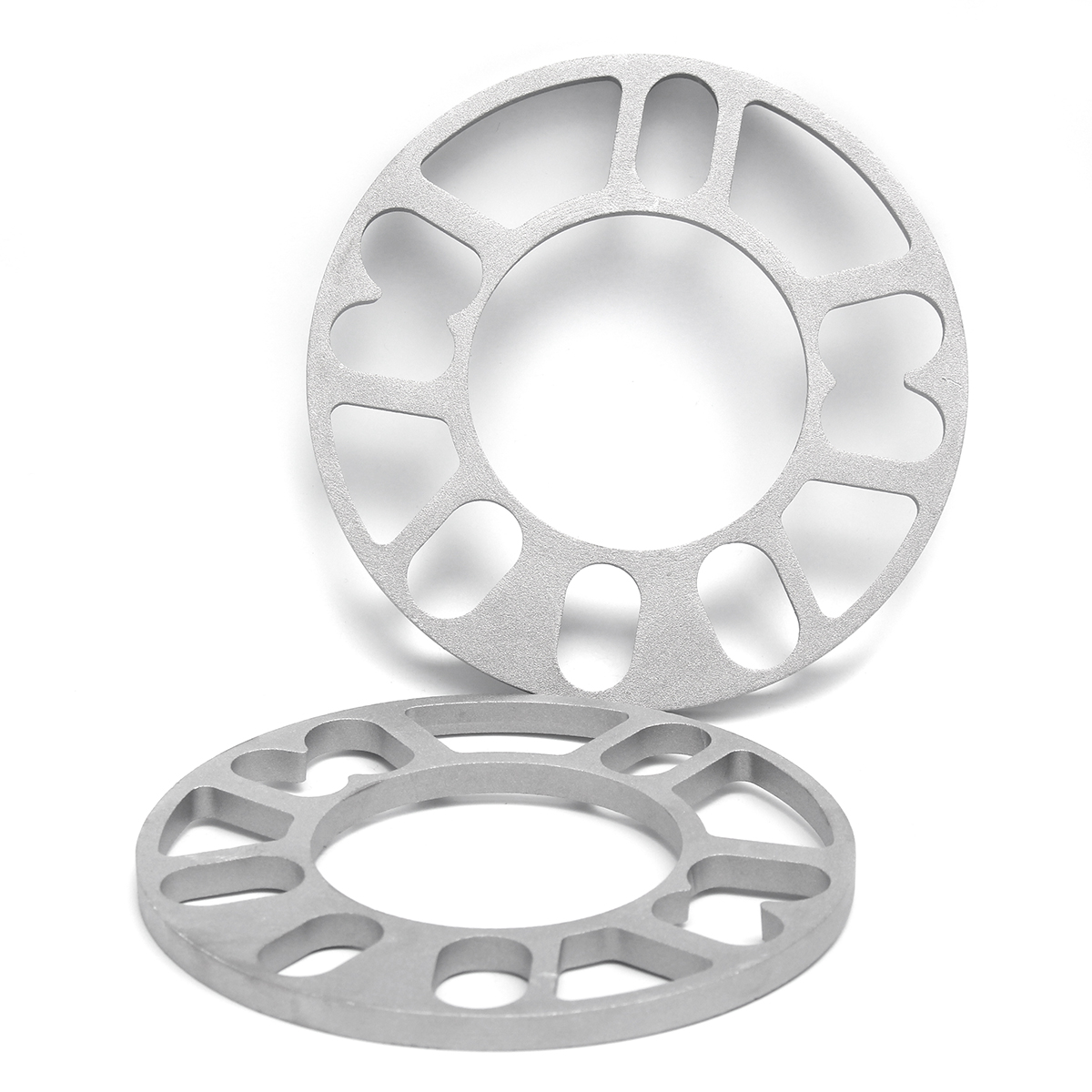 2-Thickness-8mm-Universal-Alloy-Wheel-Spacers-Shims-Set-Kit--For-4-And-5-Stud-Fit-1212366