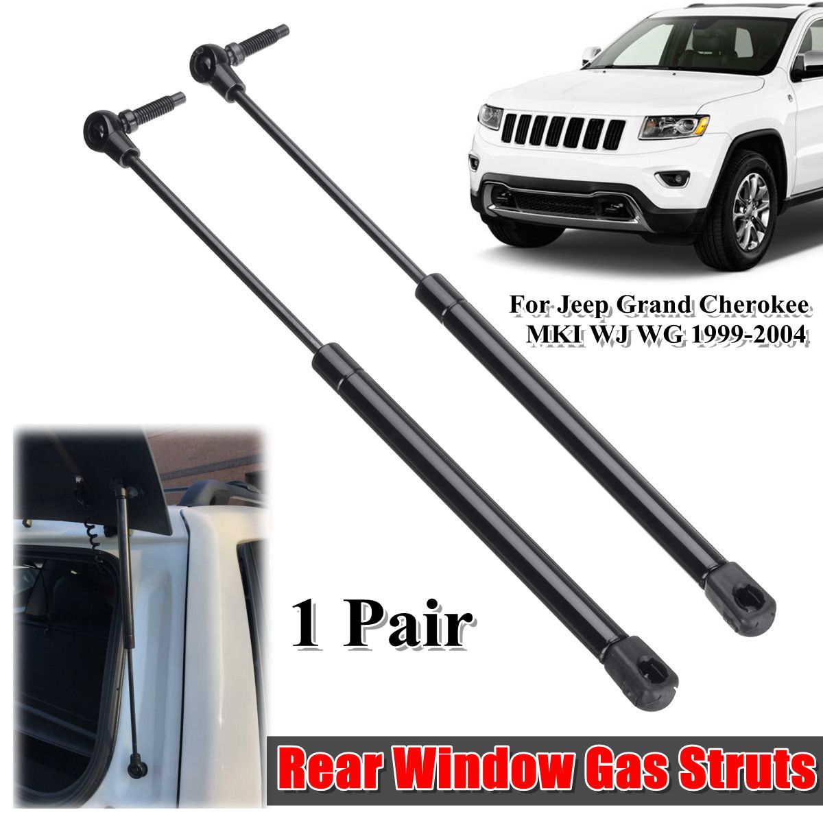 2-X-Rear-Window-Glass-Gas-Struts-Support-Car-Supports-Shock-For-Jeep-Grand-Cherokee-WJ-WG-1999-2004-1293791