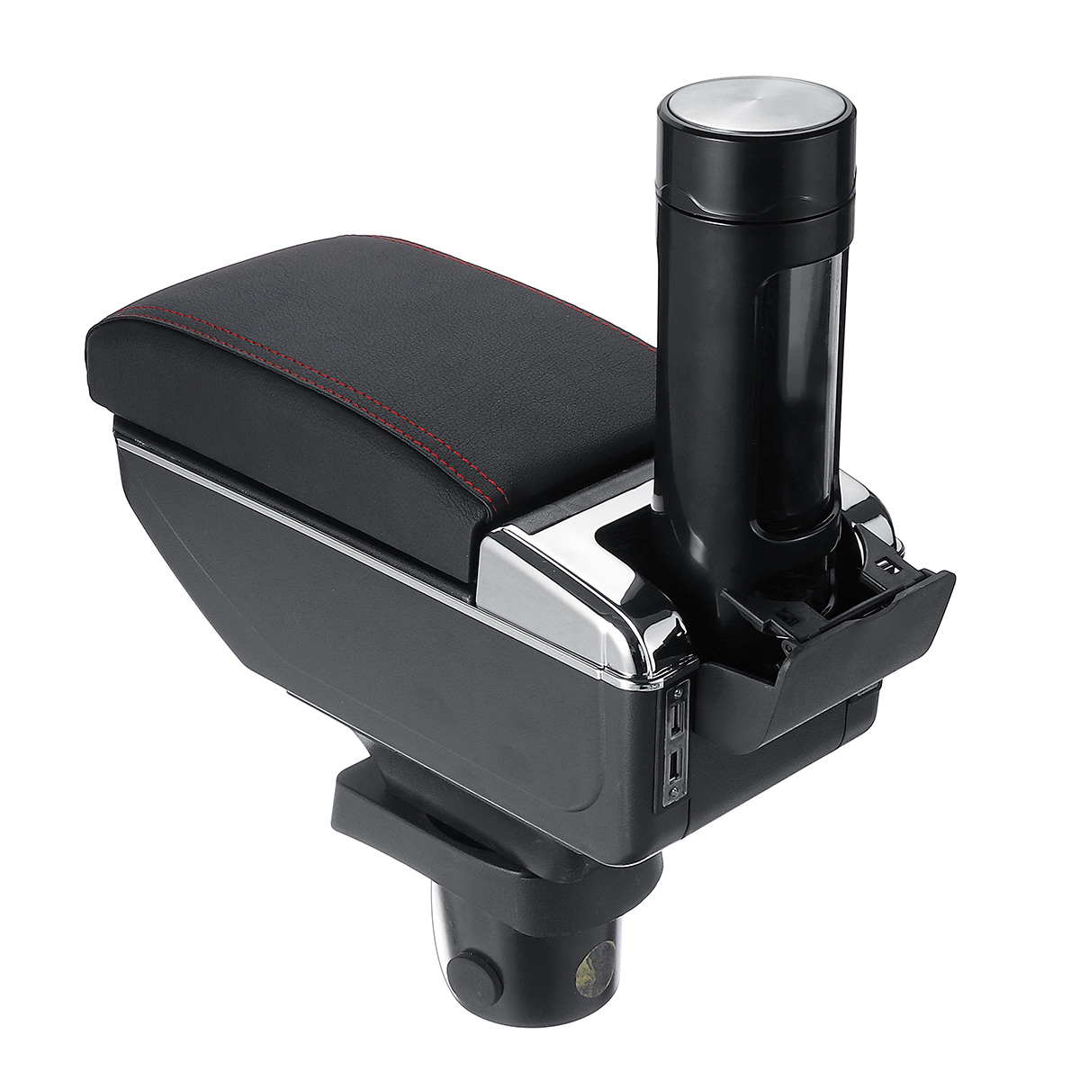 2-layers-Car-Armrest-Box-Center-Console-Storage-With-Ashtray-USB-For-Mini-Copper-Coupe-1600834