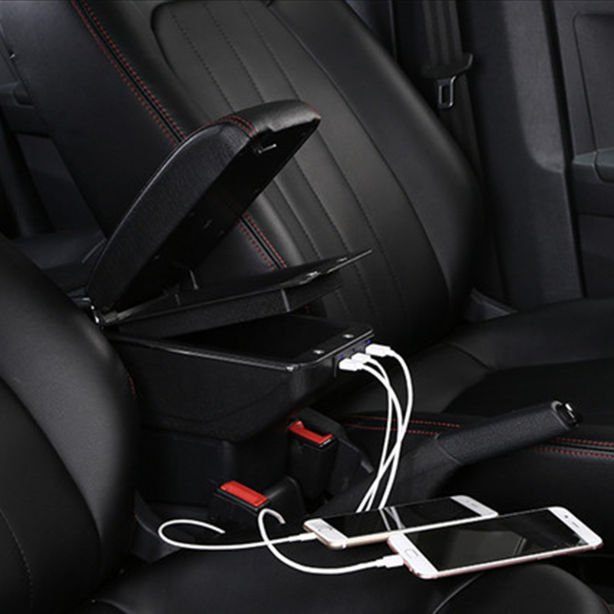 2-layers-Car-Armrest-Box-Center-Console-Storage-With-Ashtray-USB-For-Mini-Copper-Coupe-1600834