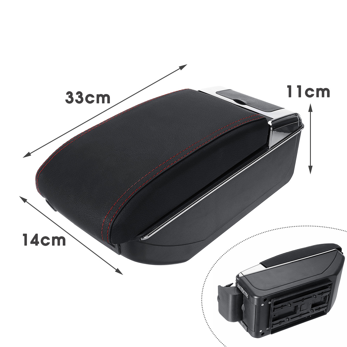 2-layers-Car-Armrest-Box-Center-Console-Storage-With-Ashtray-USB-For-Mini-Copper-Coupe-1600834