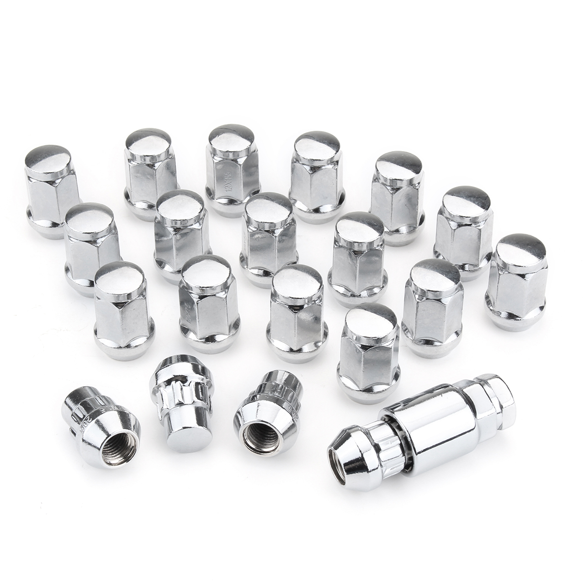 21pcs-Alloy-Wheel-Locking-Nut-Bolts-Hex-Taper-For-Ford-Focus-C-Max-Fiesta-1357110
