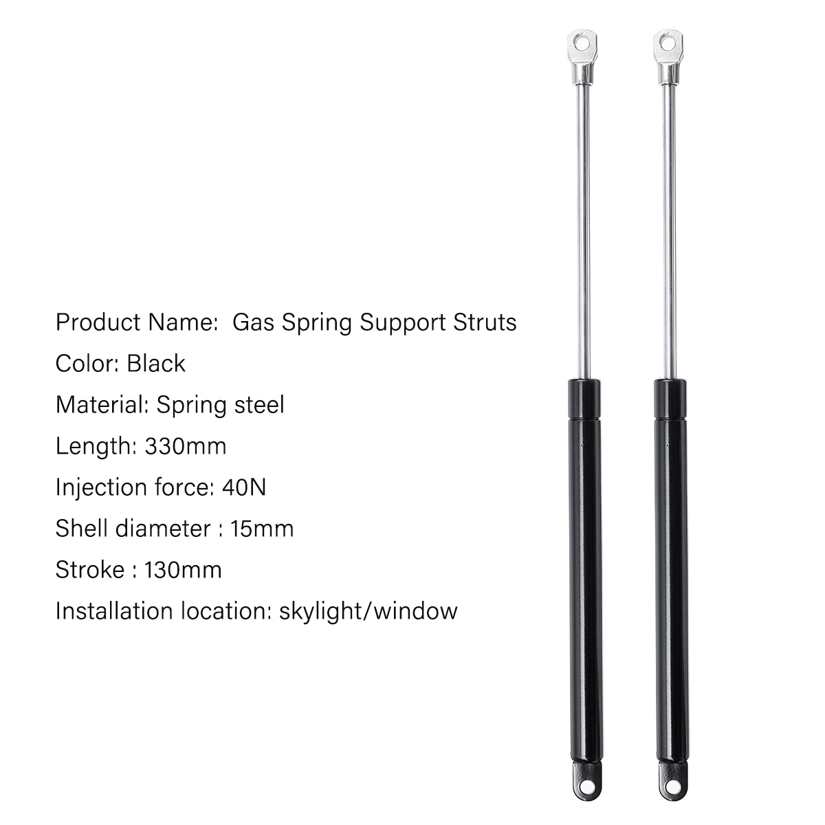 2PCS-40N-330MM-Liftgate-Gas-Spring-Hatch-Lift-Support-Strut-For-Seitz-Heki-Caravan-1787511