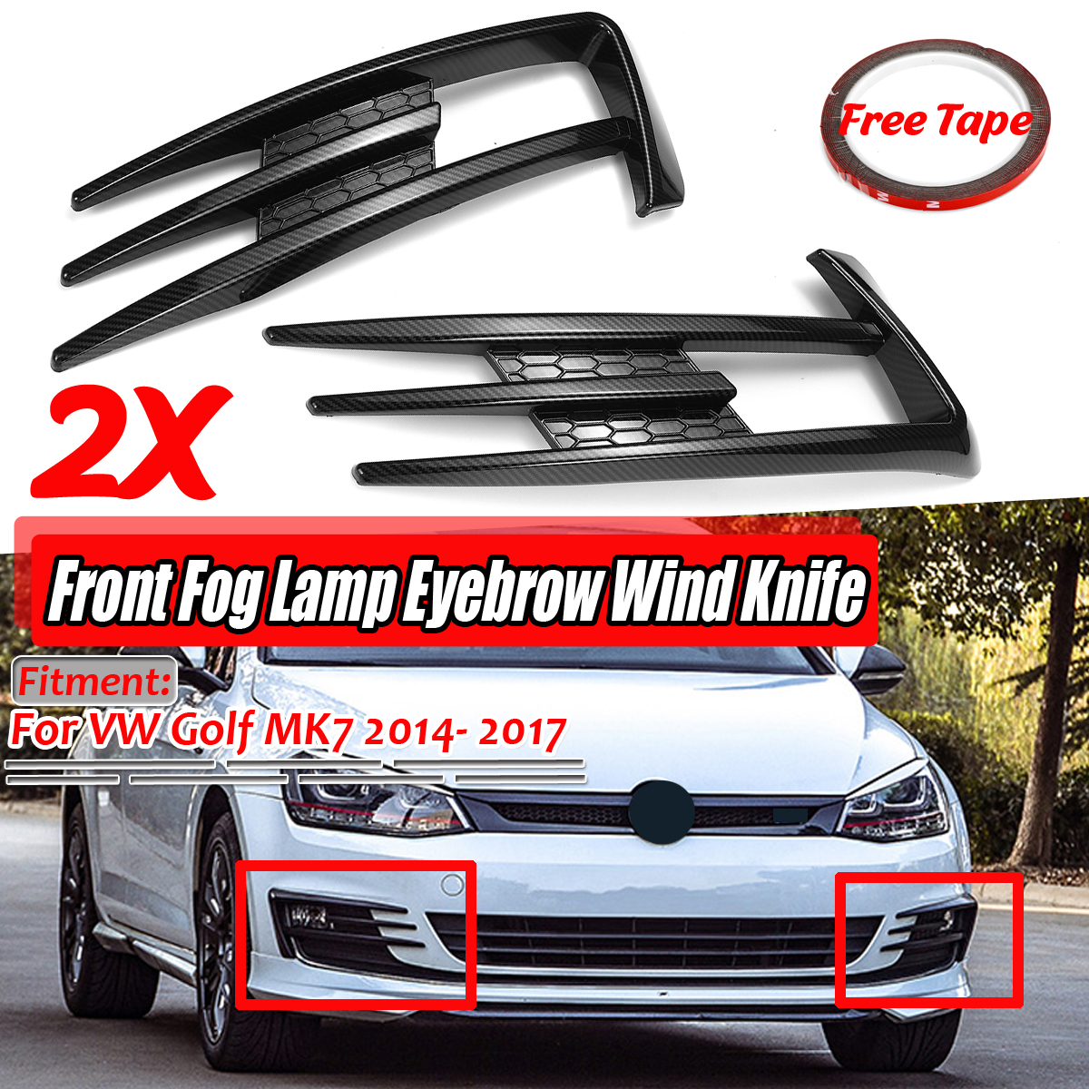 2Pcs-Carbon-Front-Fog-Light-Fog-Lamp-Eyebrow-Cover-Trim-For-VW-Golf-7-MK7-2014-2017-1700189