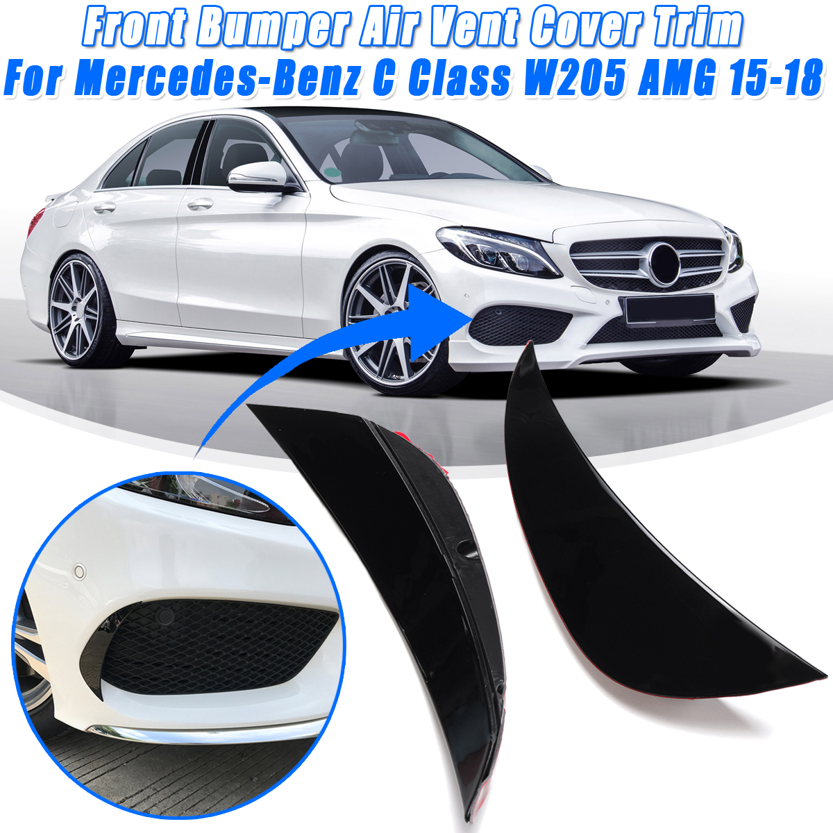 2Pcs-Front-Bumper-Protector-Splitter-Canard-Air-Vent-Cover-Trim-For-Mercedes-Benz-C-Class-W205-AMG-1-1625090