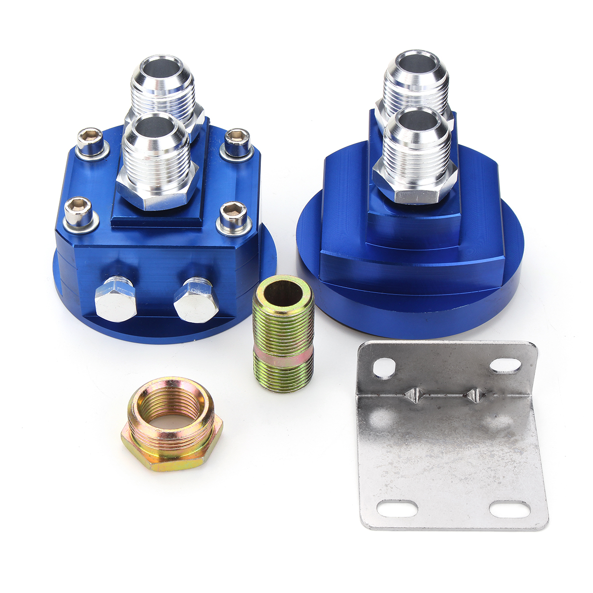 2Pcs-Oil-Filter-Relocation-Male-Sandwich-Fitting-Adapter-Kit-34X16-20X15-1349569