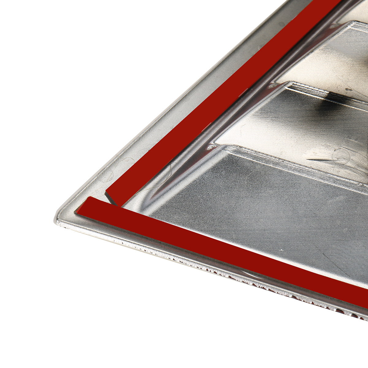 2Pcs-Universal-Car-ABS-Plastic-RS-Style-Bonnet-Vents-Chrome-Silver-With-Free-Tape-1659524