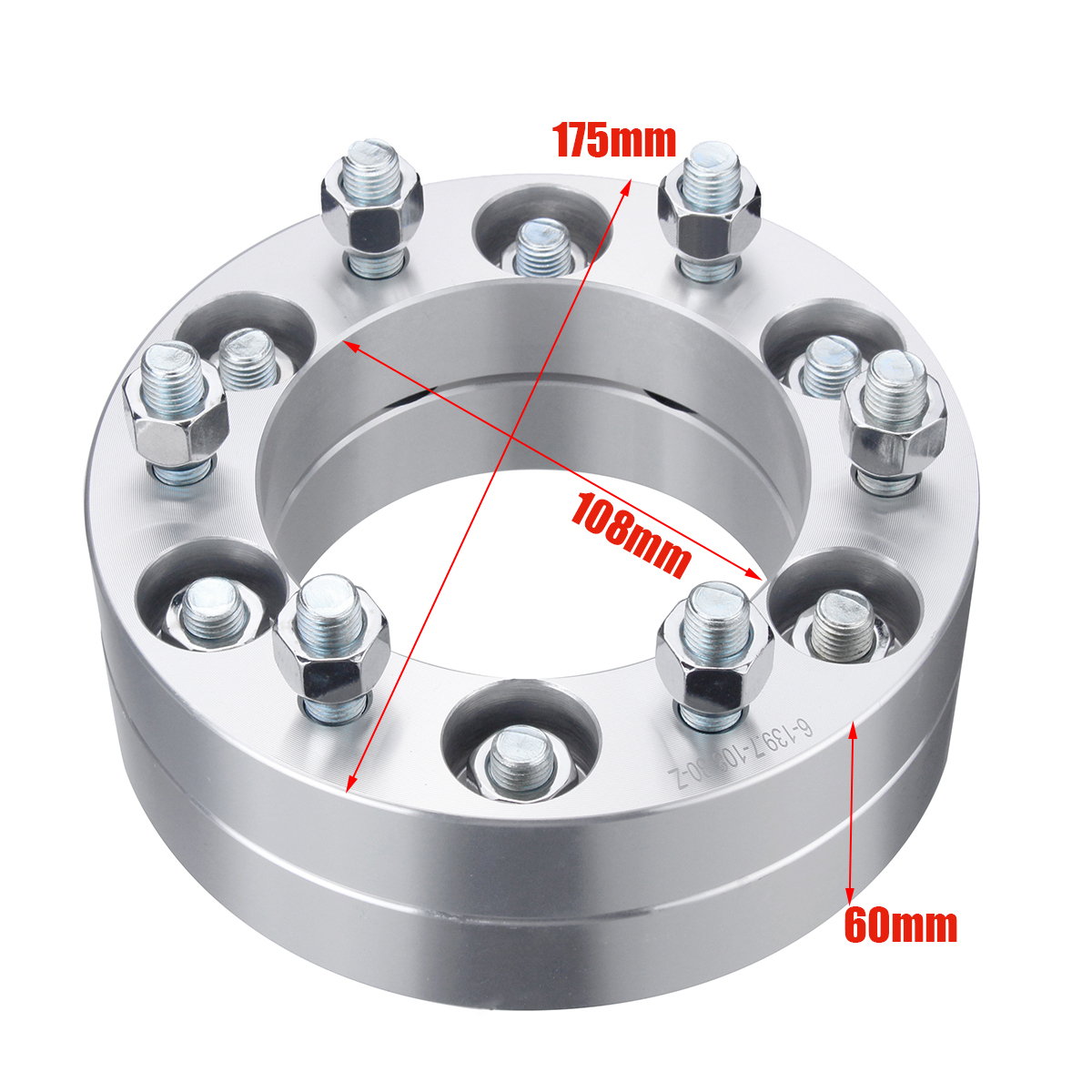 2pcs-30mm-Wheel-Spacer-Shims-6-x-1397-mm-PCD-Hub-Centric-For-Mitsubishi-Shogun-Pajero-1523288