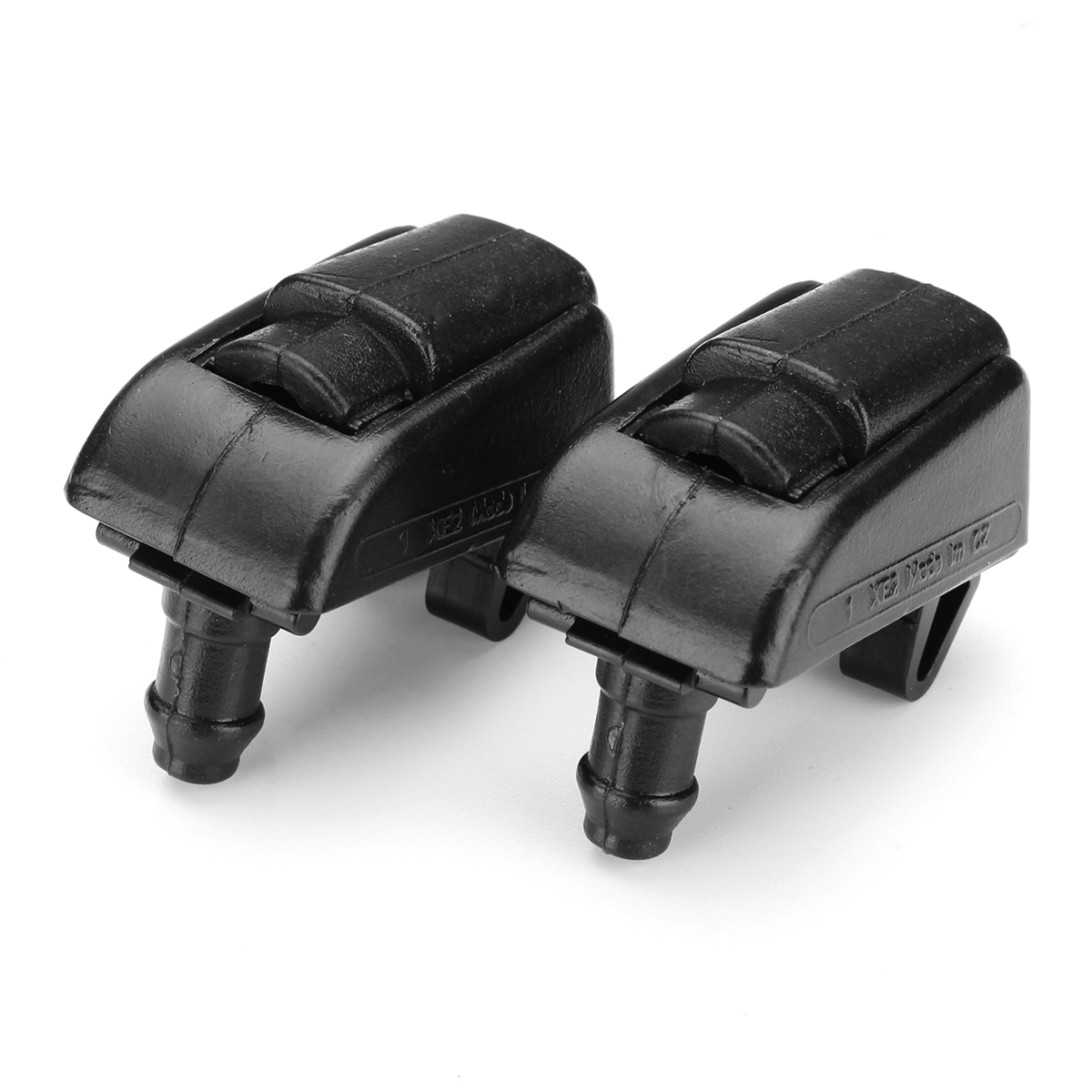 2pcs-Front-Windshield-Washer-Nozzle-Spray-Jet-Plastic-Black-For-Skoda-Octavia-1273185