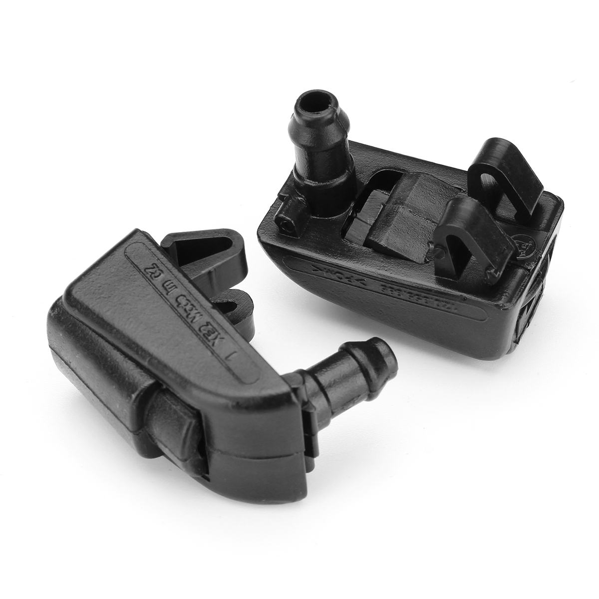2pcs-Front-Windshield-Washer-Nozzle-Spray-Jet-Plastic-Black-For-Skoda-Octavia-1273185
