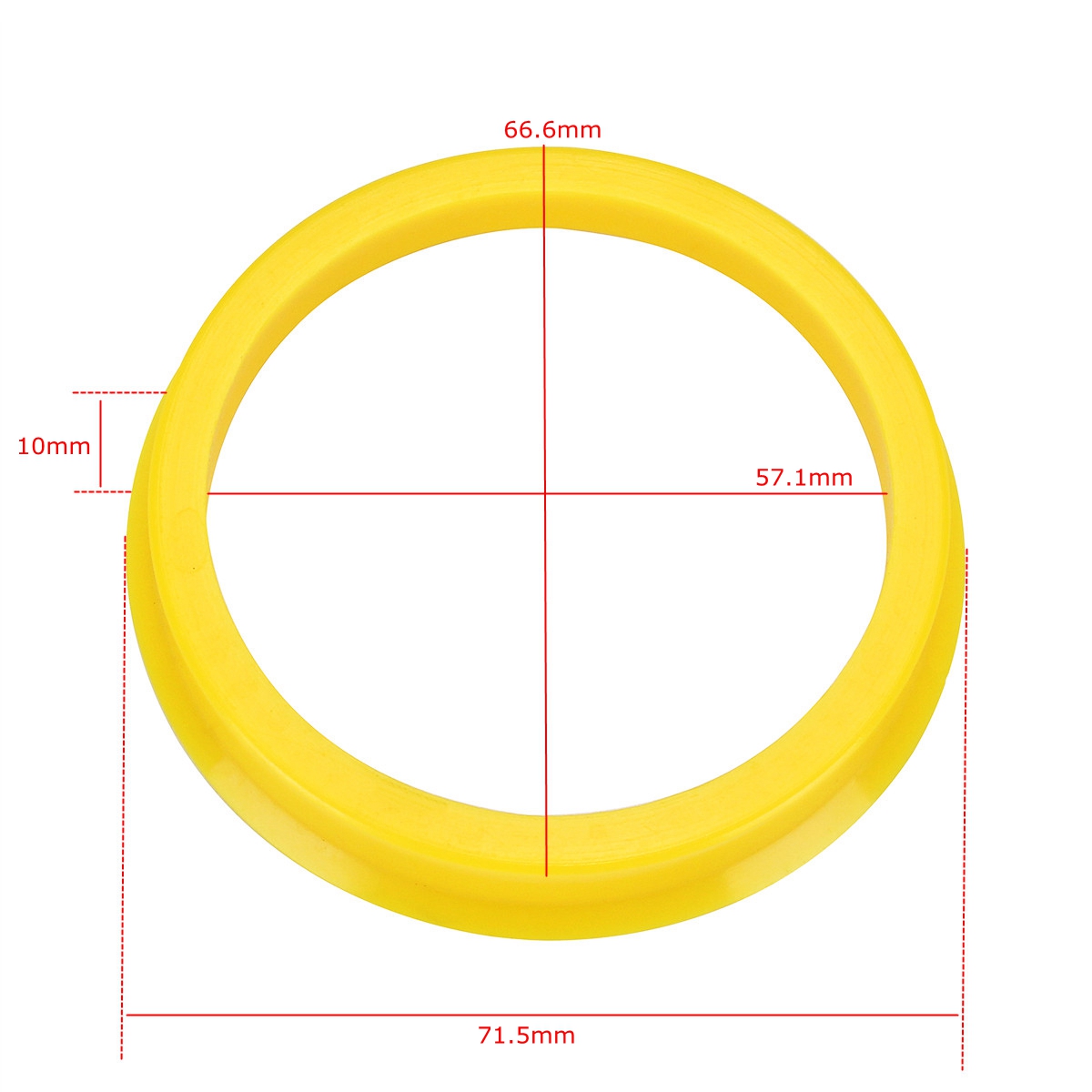 4-Pcs-Car-Wheel-Bore-Center-Collar-Hub-Centric-Rings-666mm---571mm-For-VW-1208664