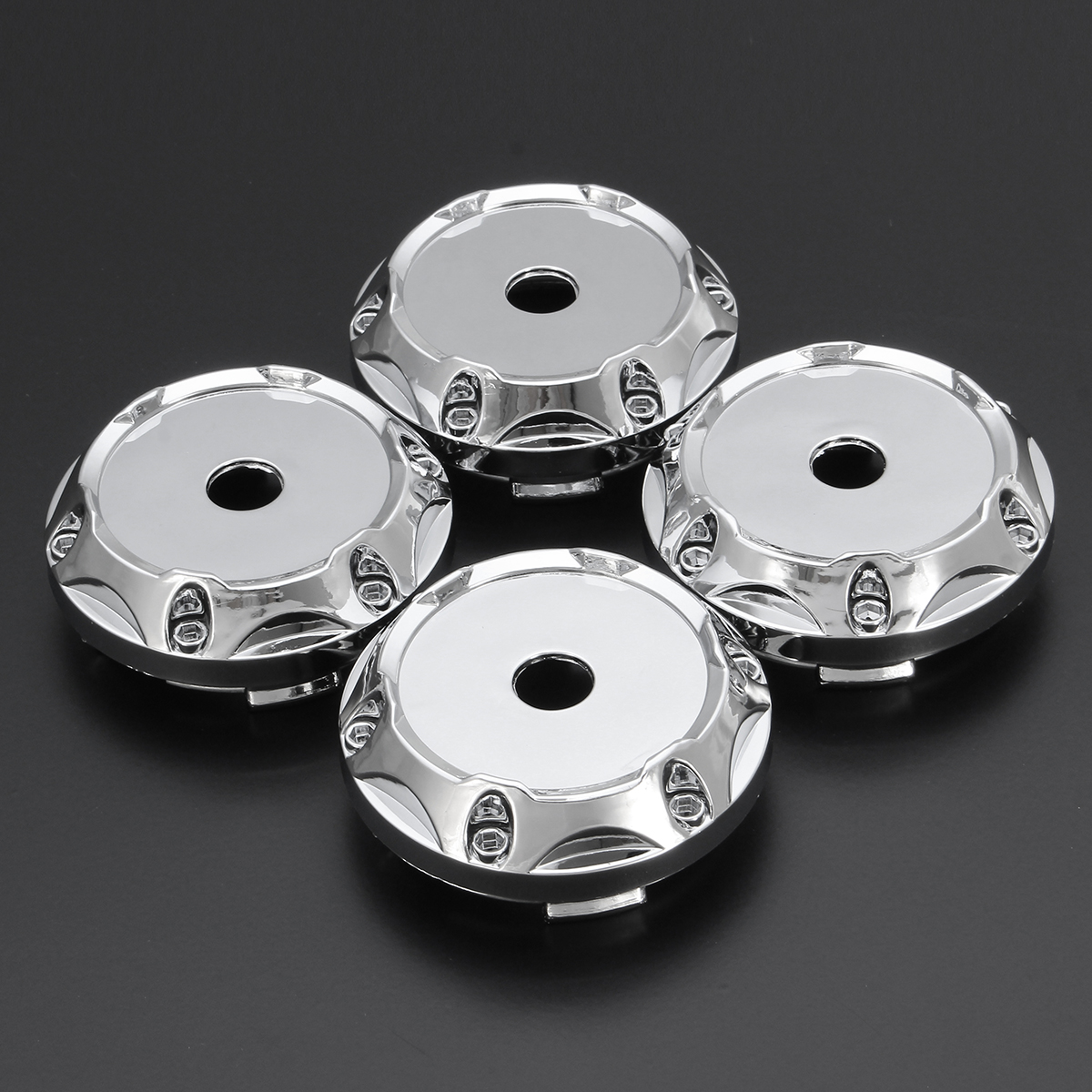 4PC-64mm-ABS-Silver-Wheel-Center-Hub-Caps-Wheel-Center-Emblem-1148138