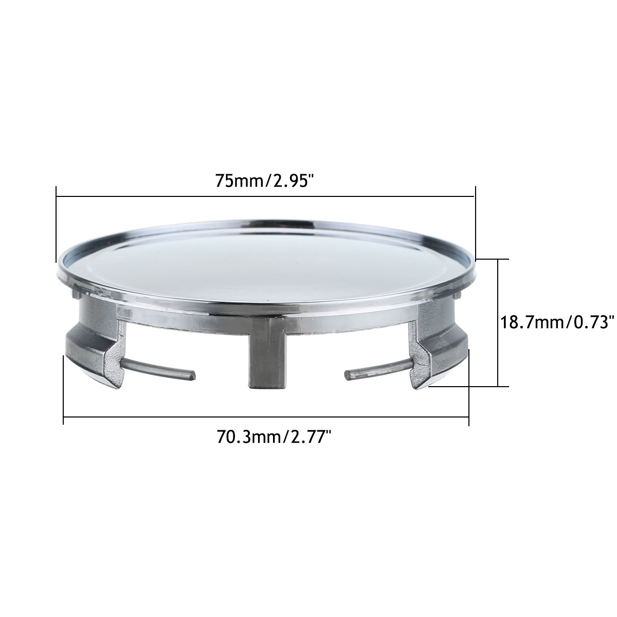 4pcs-75mm-69mm-Sliver-Car-Auto-Wheel-Center-Hub-Cover-Cap-For-Benz-SLK-A-Class-1214051