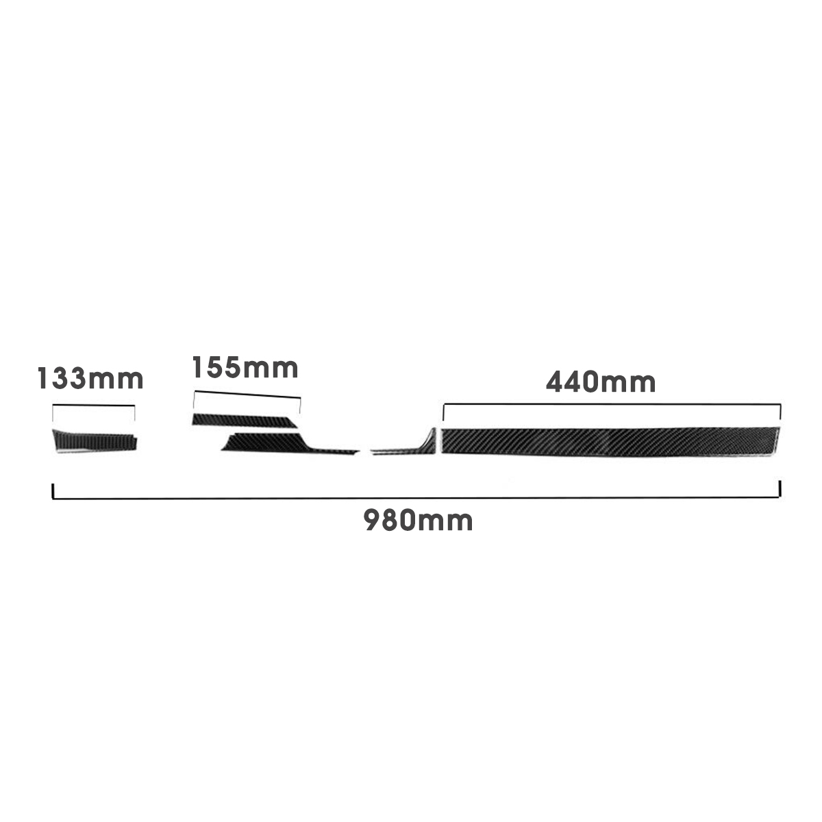 5-Set-Carbon-Fiber-Dashboard-Center-Console-Strip-Cover-Decorations-For-Chevrolet-Camaro-2017-19-1628397