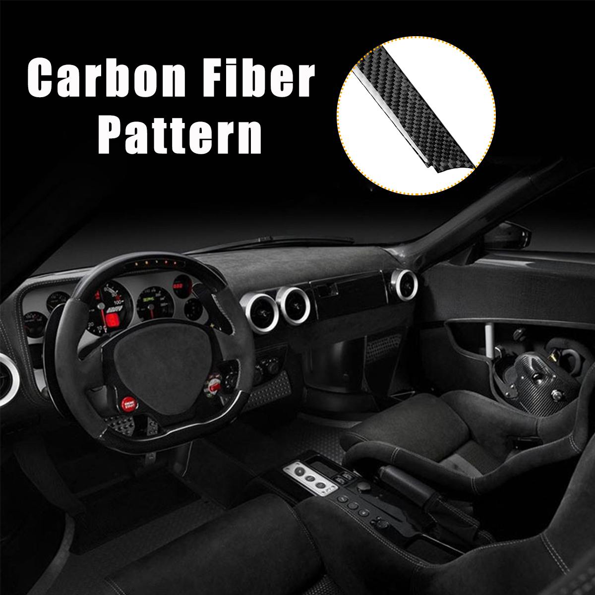 5-Set-Carbon-Fiber-Dashboard-Center-Console-Strip-Cover-Decorations-For-Chevrolet-Camaro-2017-19-1628397