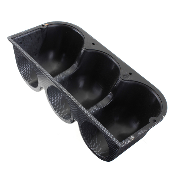 52mm-Carbon-Fiber-Look-Dash-3-Hole-Gauge-Meter-Mount-Holder-Pod-938579