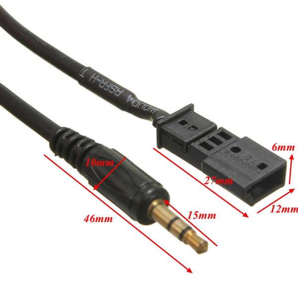 AUX-Adapter-Stereo-Audio-Radio-Cable-MP3-IPhone-35mm-for-BMW-BM54-E39-E46-E38-E53-X5-997747
