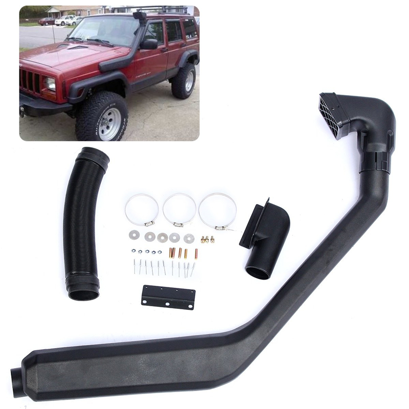 Air-Intake-Rolling-Head-Safari-Snorkel-Kit-For-1984-2001-Jeep-Cherokee-1522916