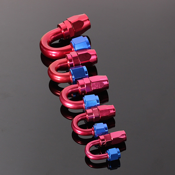 Aluminum-180-Degree-Racing-Swivel-Hose-End-Fitting-AN4-AN12-965942
