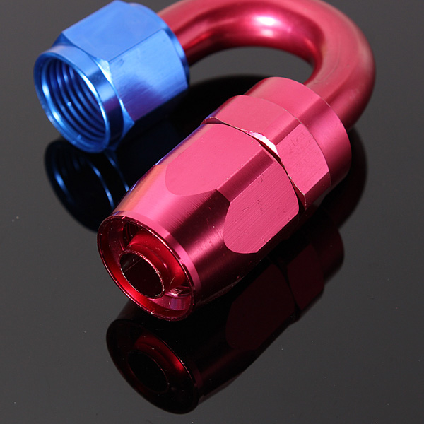 Aluminum-180-Degree-Racing-Swivel-Hose-End-Fitting-AN4-AN12-965942