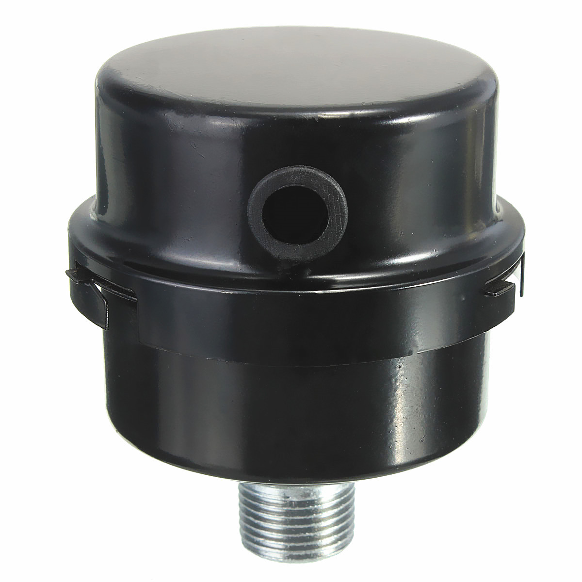 Black-Metal-38BSP-16mm-Thread-Dia-Air-Compressor-Intake-Filter-Muffler-Silencer-1632201