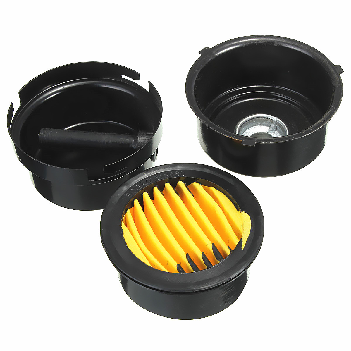 Black-Metal-38BSP-16mm-Thread-Dia-Air-Compressor-Intake-Filter-Muffler-Silencer-1632201