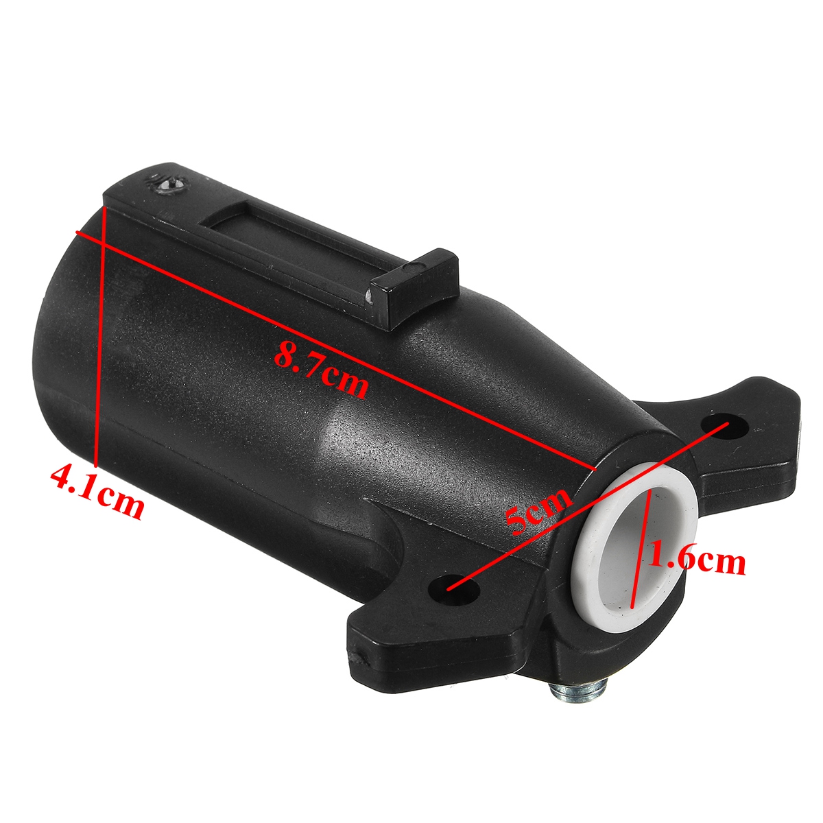 Black-Round-Trailer-Connector-7-Poles-RV-Male-Light-Plug-7-Way-Connector-1121369
