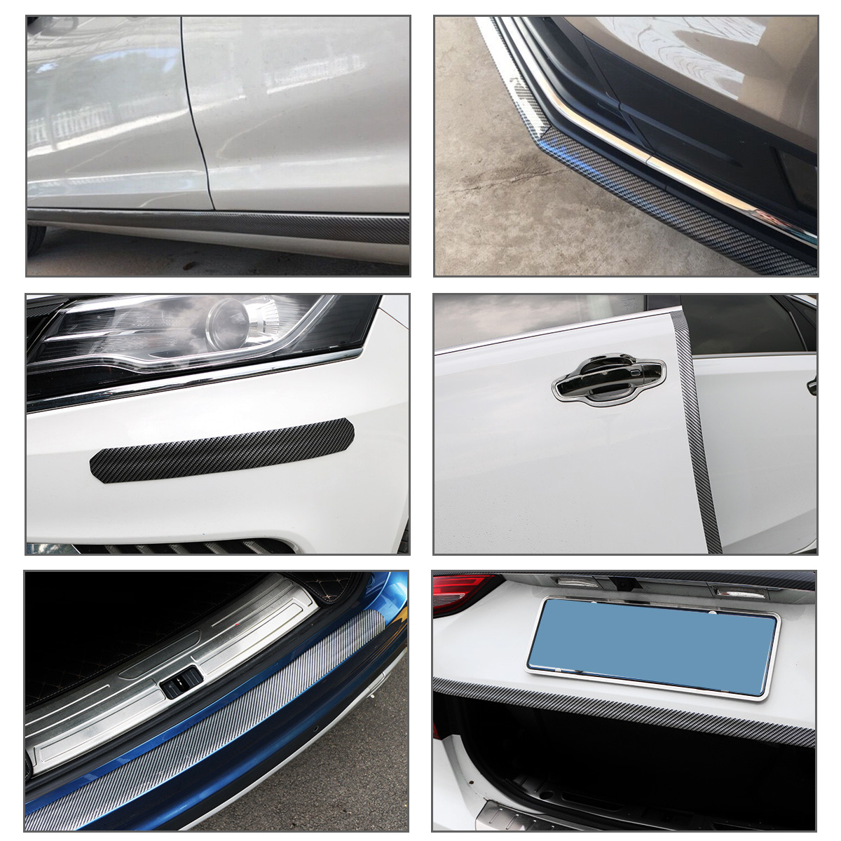 Car-Carbon-Fiber-Auto-Door-Plate-Cover-Anti-Scratch-Sticker-Moulding-Trim-Strip-1475572