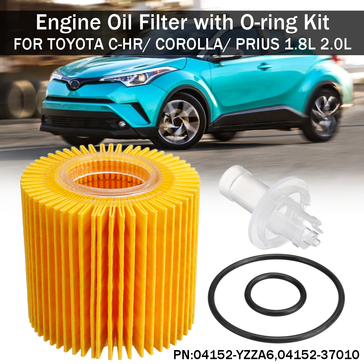 Car-Engine-Oil-Cullender-with-O-ring-Kit-For-TOYOTA-C-HR-Corolla-Prius-18L-20L-1614937