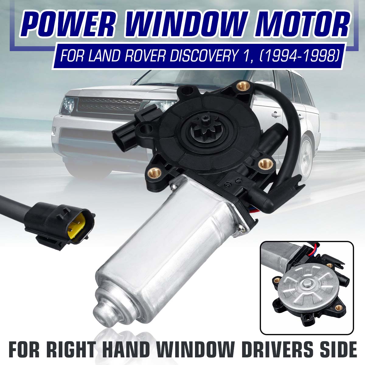 Car-Front-Right-Driver-Side-Electric-Window-Motor-Driver-RHD-CUR100440-For-Land-Rover-Discovery-1-2-1636458