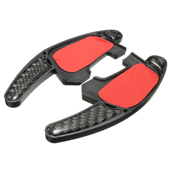 Car-Gear-Shift-Steel-Ring-Wheel-Extension-Pedal-Carbon-Fiber-for-VW-Golf-MK7-GTI-GTD-1064386